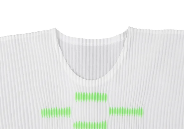ISSEY MIYAKE Rubber Print Pleats T-shirt K-171251_006