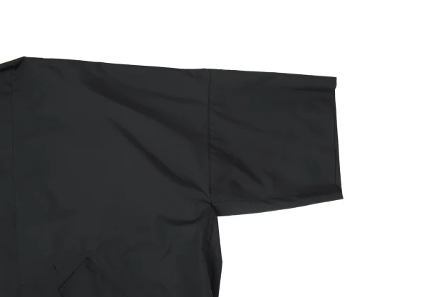 PLEATS PLEASE Poly Off Shoulder Zip Coat K-171252_007