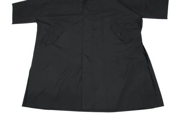 PLEATS PLEASE Poly Off Shoulder Zip Coat K-171252_009