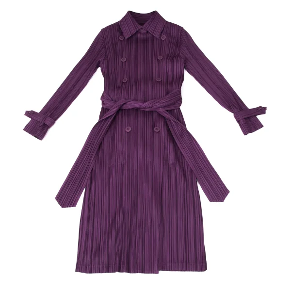 PLEATS PLEASE Double Breasted Coat K-171253_002