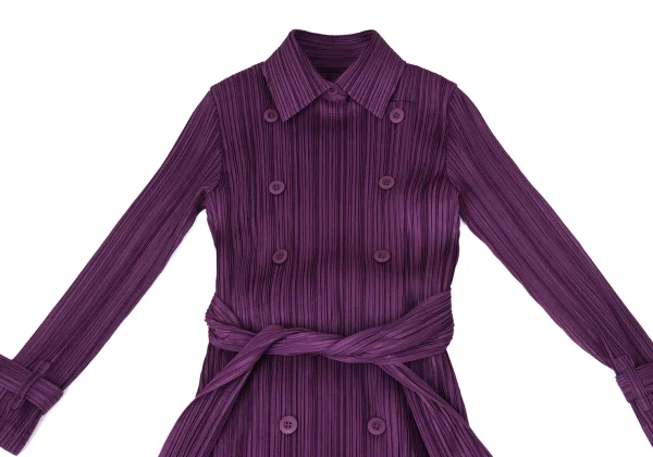 PLEATS PLEASE Double Breasted Coat K-171253_003