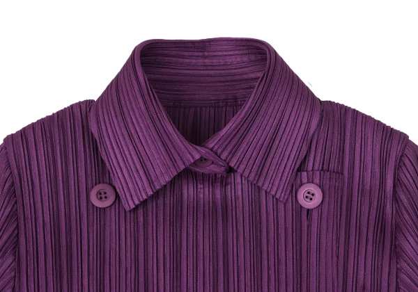 PLEATS PLEASE Double Breasted Coat K-171253_004