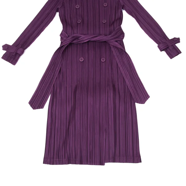 PLEATS PLEASE Double Breasted Coat K-171253_008