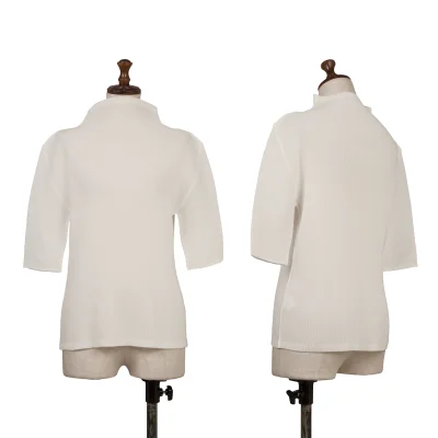 PLEATS PLEASE Mist Pleat High-Neck T-Shirt