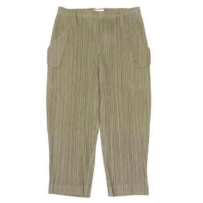 PLEATS PLEASE Flap Pocket Cropped Pants