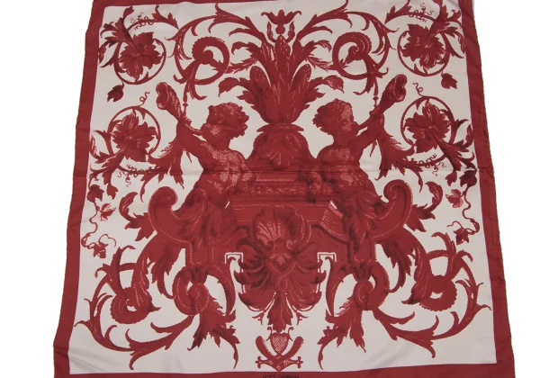 DOLCE&GABBANA Baroque Pattern Silk Scarf K-171266_003