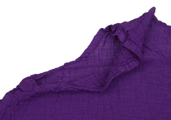 ISSEY MIYAKE me Dyed Crepe Pleated Flared Sleeveless Top K-171268_005
