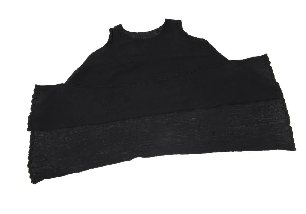 ISSEY MIYAKE me Dyed Crepe Pleated Flared Sleeveless Tunic K-171270_007
