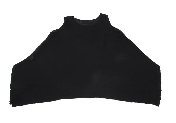 ISSEY MIYAKE me Dyed Crepe Pleated Flared Sleeveless Tunic K-171270_008