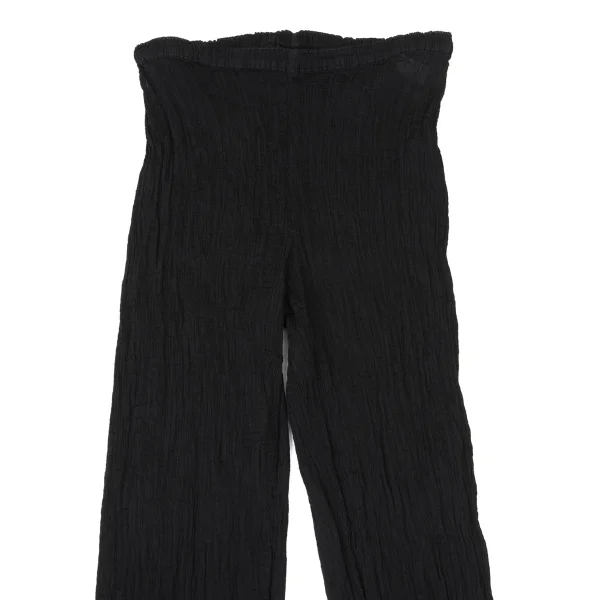 ISSEY MIYAKE me Dyed Crepe Pleated Cropped Pants K-171271_002