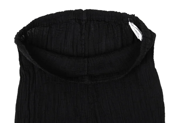 ISSEY MIYAKE me Dyed Crepe Pleated Cropped Pants K-171271_004