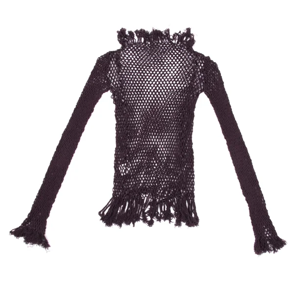 ISSEY MIYAKE me Mesh Fringe Top K-171275_010