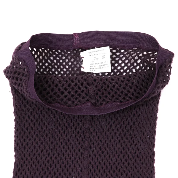 ISSEY MIYAKE me Mesh Fringe Leggings Pants K-171276_004