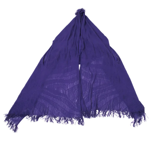 ISSEY MIYAKE A-POC INSIDE Dyed Mesh Fringe Sleeveless Cardigan K-171277_002