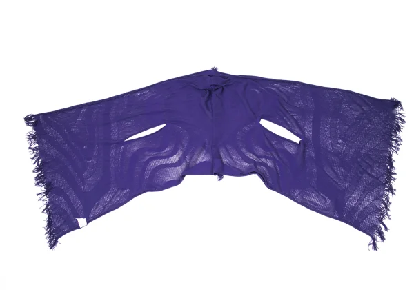 ISSEY MIYAKE A-POC INSIDE Dyed Mesh Fringe Sleeveless Cardigan K-171277_009