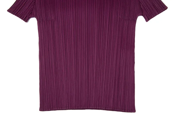 PLEATS PLEASE Pleated High-Neck T-Shirt K-171278_005