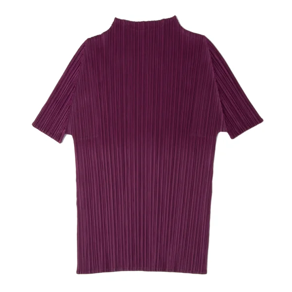 PLEATS PLEASE Pleated High-Neck T-Shirt K-171278_007