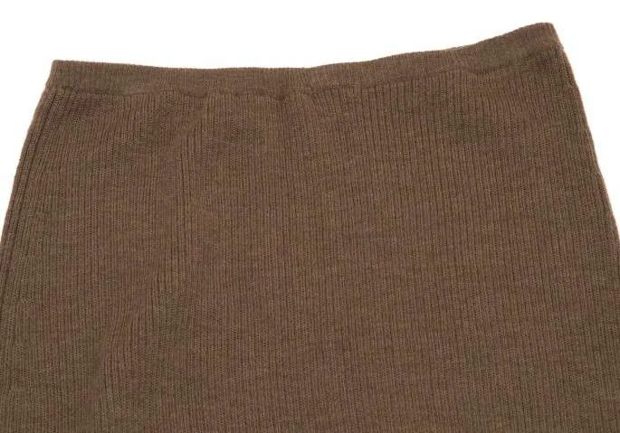 (SALE) JURGEN LEHL Wool rib long skirt K-12944_003