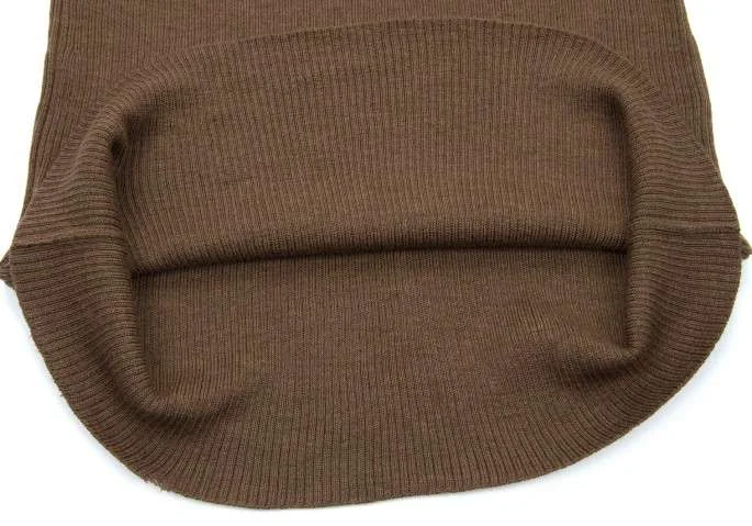 (SALE) JURGEN LEHL Wool rib long skirt K-12944_006