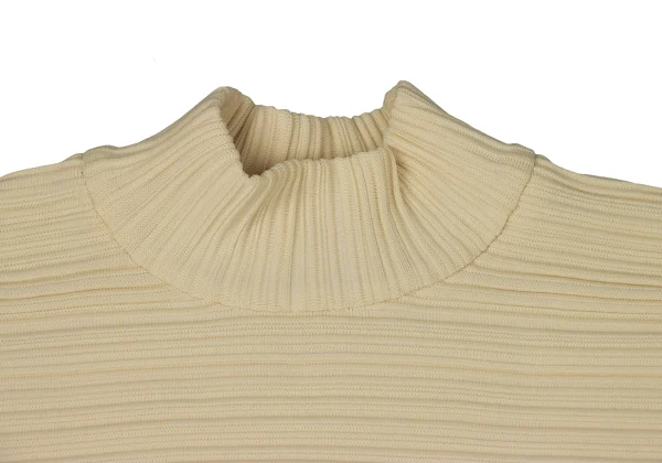 PLEATS PLEASE Crepe Knit High Neck Top K-171280_004
