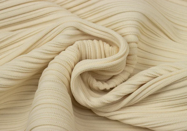PLEATS PLEASE Crepe Knit High Neck Top K-171280_011