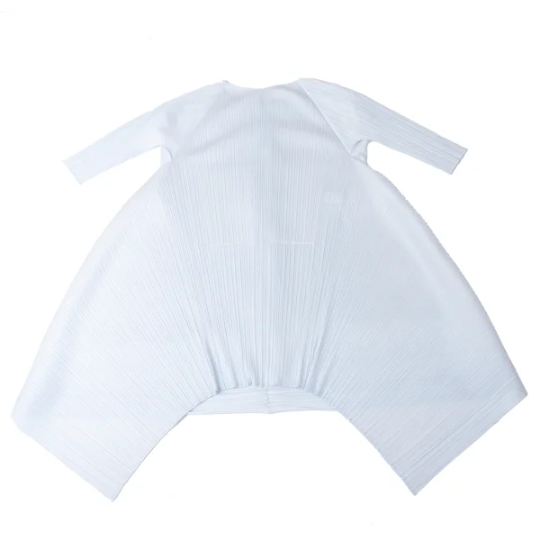 PLEATS PLEASE Pleated 3/4 Sleeve Flare Dress K-171281_002
