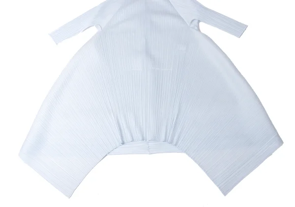 PLEATS PLEASE Pleated 3/4 Sleeve Flare Dress K-171281_007