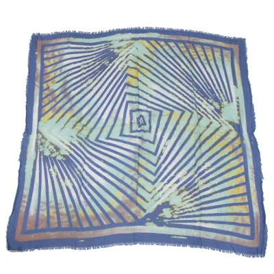 BCBGMAXAZRIA Tie Dye Print Scarf