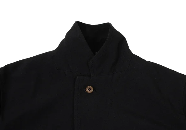 COMME des GARCONS Poly Fulling Side-zip Reconstructed Jacket K-171284_005