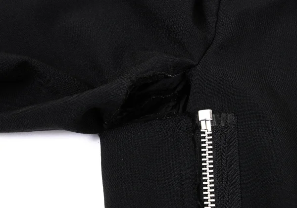 COMME des GARCONS Poly Fulling Side-zip Reconstructed Jacket K-171284_008