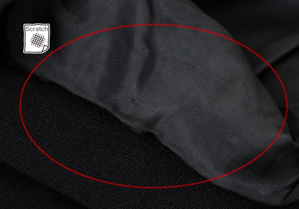 COMME des GARCONS Poly Fulling Side-zip Reconstructed Jacket K-171284_010