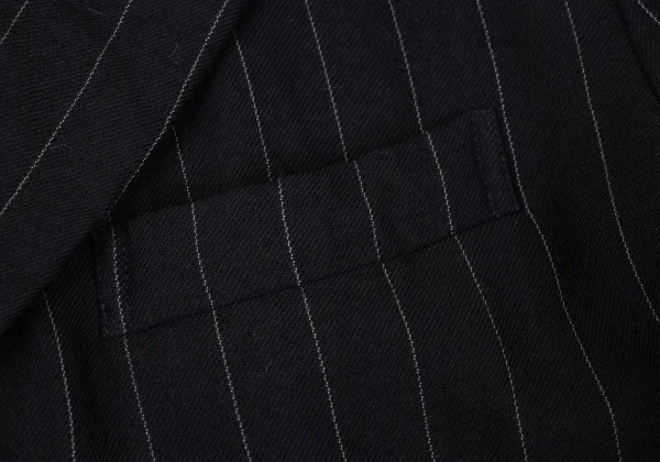 COMME des GARCONS Wool Blend Striped Jacket K-171285_006