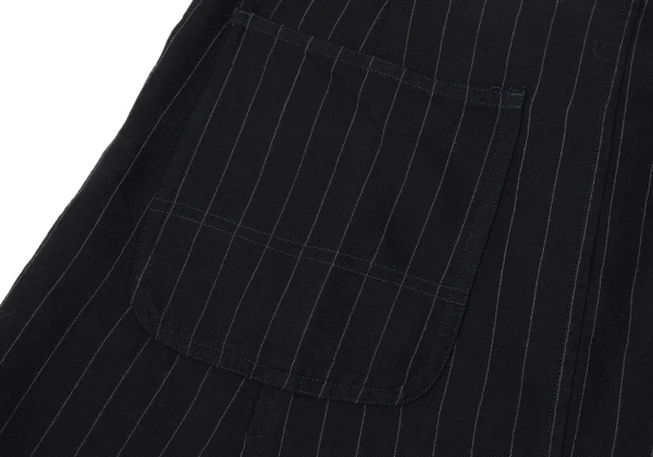 COMME des GARCONS Wool Blend Stripe Dropped Crotch Pants K-171286_013
