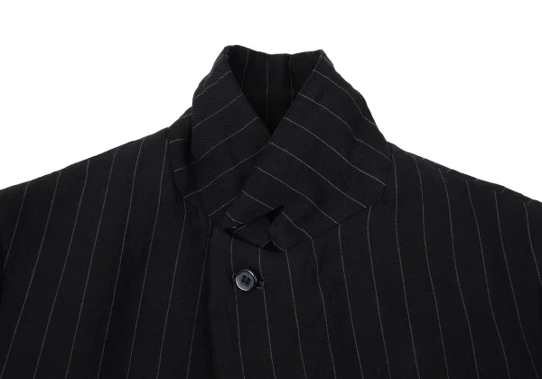 COMME des GARCONS Wool Blend Striped Jacket & Dropped Crotch Pants K-171287_005
