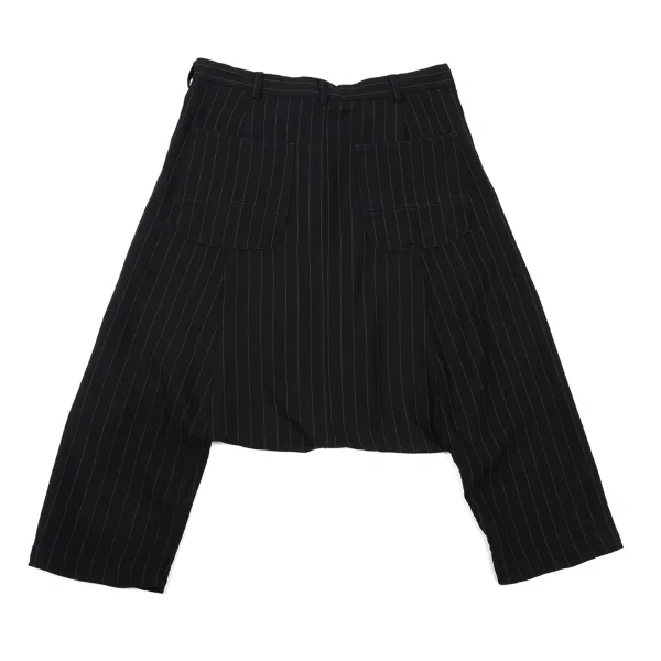 COMME des GARCONS Wool Blend Striped Jacket & Dropped Crotch Pants K-171287_017