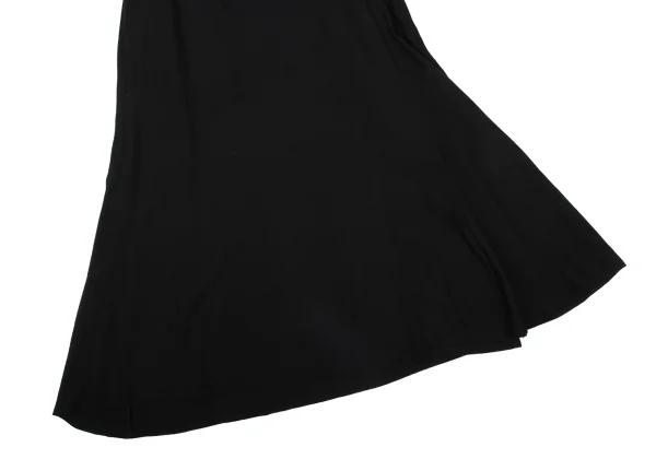 Yohji Yamamoto NOIR Rayon Drape Skirt K-171290_006
