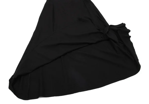 Yohji Yamamoto NOIR Rayon Drape Skirt K-171290_008