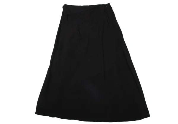 Yohji Yamamoto NOIR Rayon Drape Skirt K-171290_009
