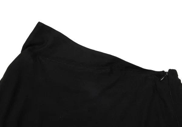 Yohji Yamamoto NOIR Rayon Drape Skirt K-171290_010