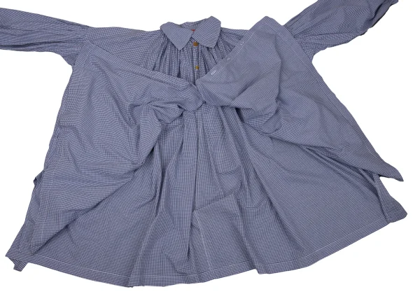 Vivienne Westwood Vintage Tag Gather Check Blouse K-171291_014