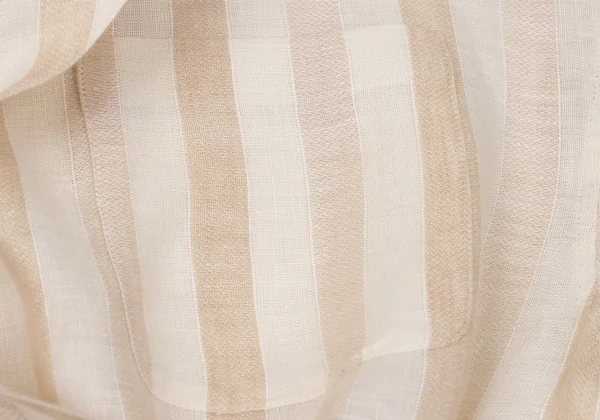 ROMEO GIGLI Stripe Linen Cache-coeur Blouse K-171293_005