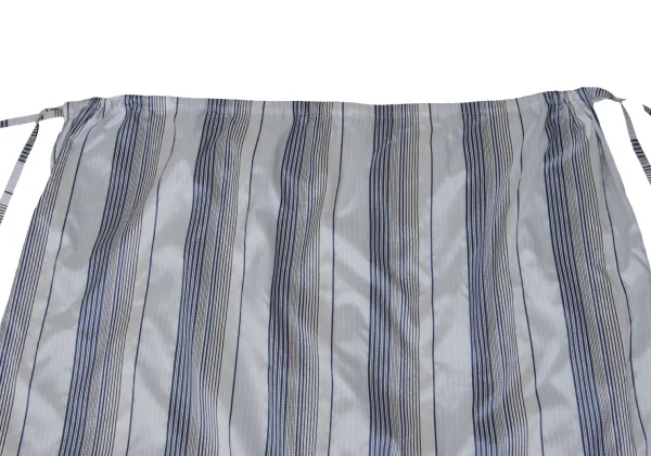 Y's Poly Silk Stripe Wrap Skirt K-171294_003