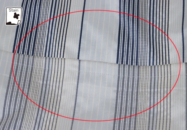 Y's Poly Silk Stripe Wrap Skirt K-171294_011