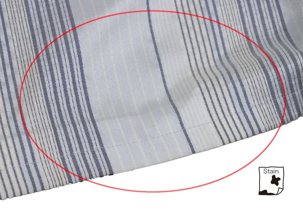 Y's Poly Silk Stripe Wrap Skirt K-171294_012