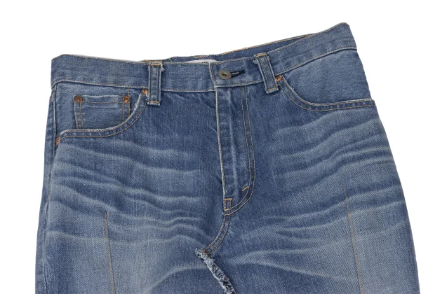 JUNYA WATANABE COMME des GARCONS Reconstructed Denim Skirt K-171296_003