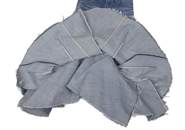JUNYA WATANABE COMME des GARCONS Reconstructed Denim Skirt K-171296_011