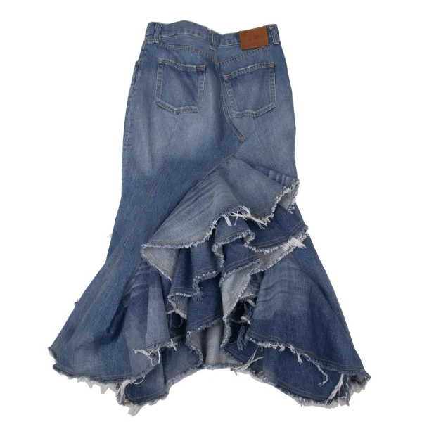 JUNYA WATANABE COMME des GARCONS Reconstructed Denim Skirt K-171296_012