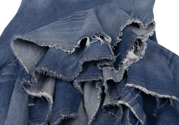 JUNYA WATANABE COMME des GARCONS Reconstructed Denim Skirt K-171296_015