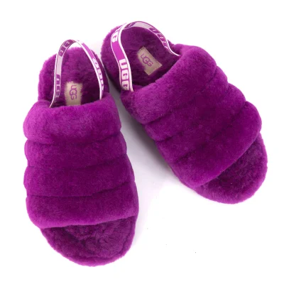 UGG FLUFF YEAH SLIDE Fur Sandals