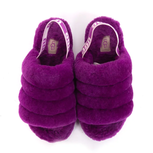 UGG FLUFF YEAH SLIDE Fur Sandals K-171299_002